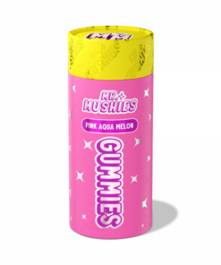 Mr Mushies Pink Aqua Melon Gummies