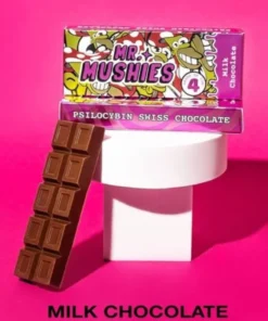 Mr Mushies Milk Chocolate Bar