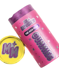 Mr Mushies Pink Aqua Melon Gummies